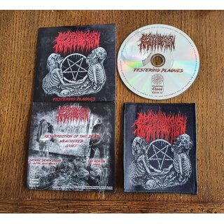 BLASPHEMOUS PUTREFACTION - FESTERING PLAGUES EP & PATCH