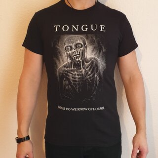 TONGUE - WHAT DO WE KNOW OF HORROR BUNDLE: SHIRT/GIRLIE + CD