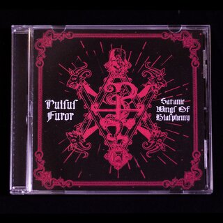 PULSUS FUROR - SATANIC WINGS OF BLASPHEMY CD-R EP 